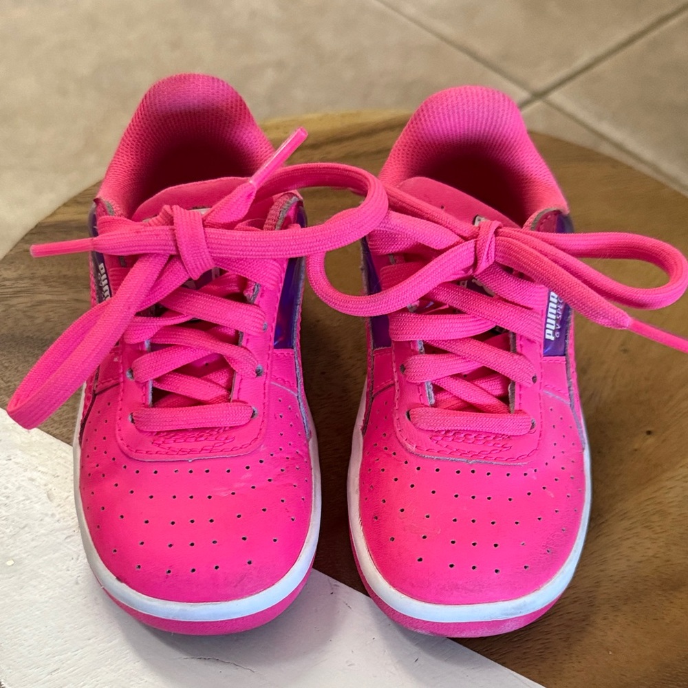 Puma GV Special Kids Neon Pink Sneakers